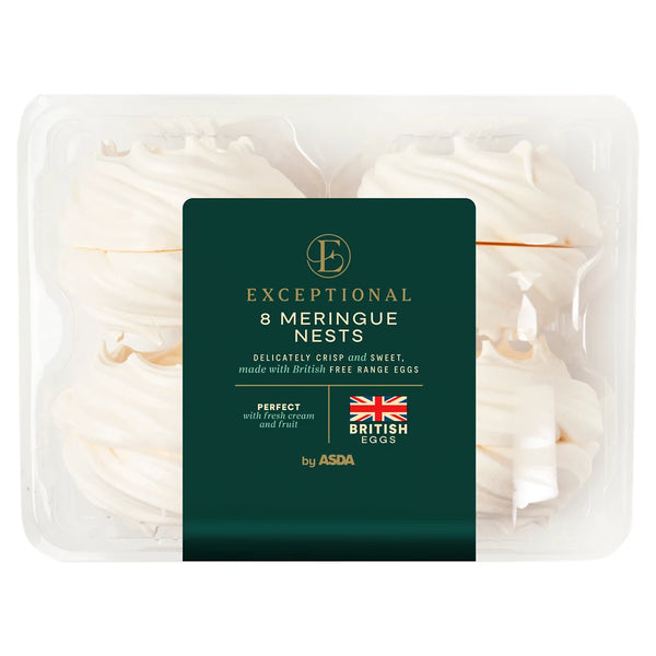 Exceptional by ASDA 8 Meringue Nests
