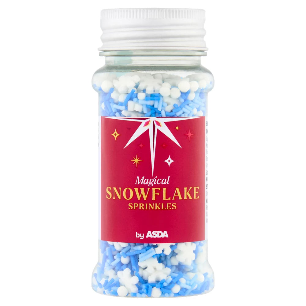 ASDA Magical Snowflake Sprinkles 67g