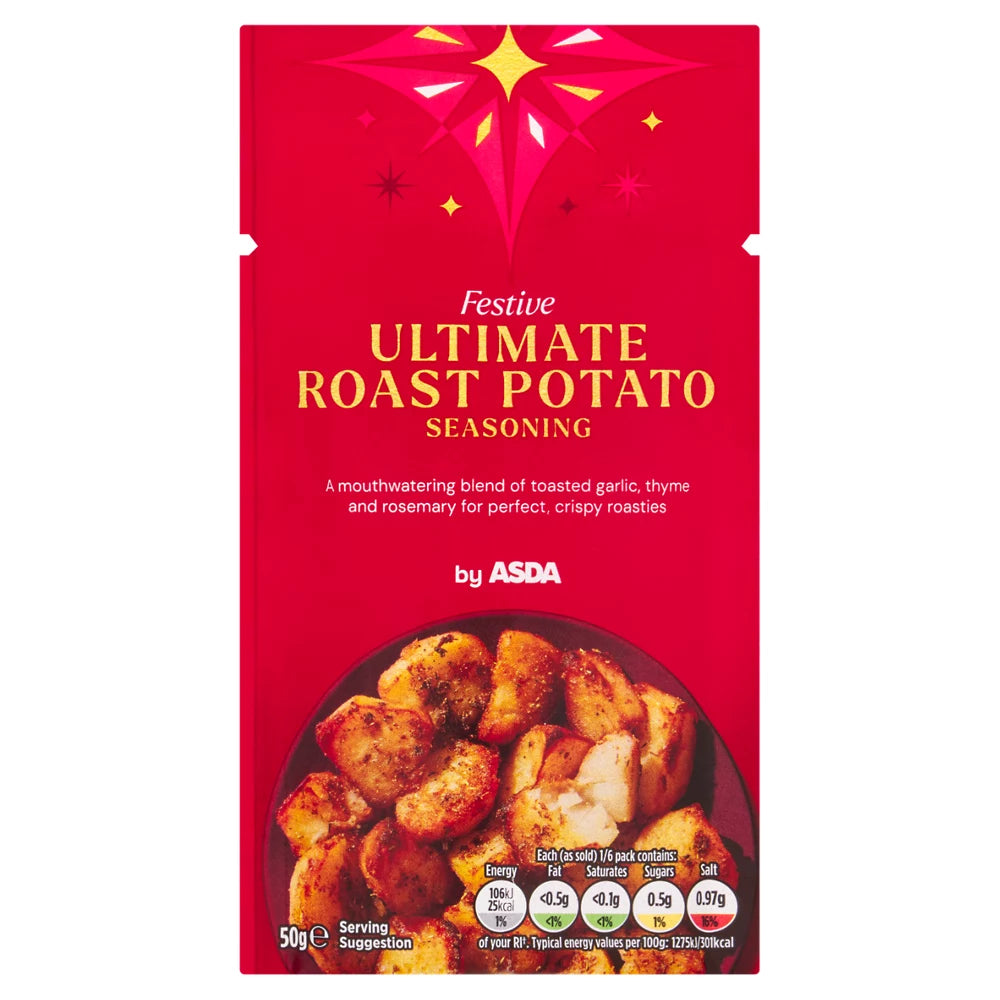 ASDA Festive Ultimate Roast Potato Seasoning 50g