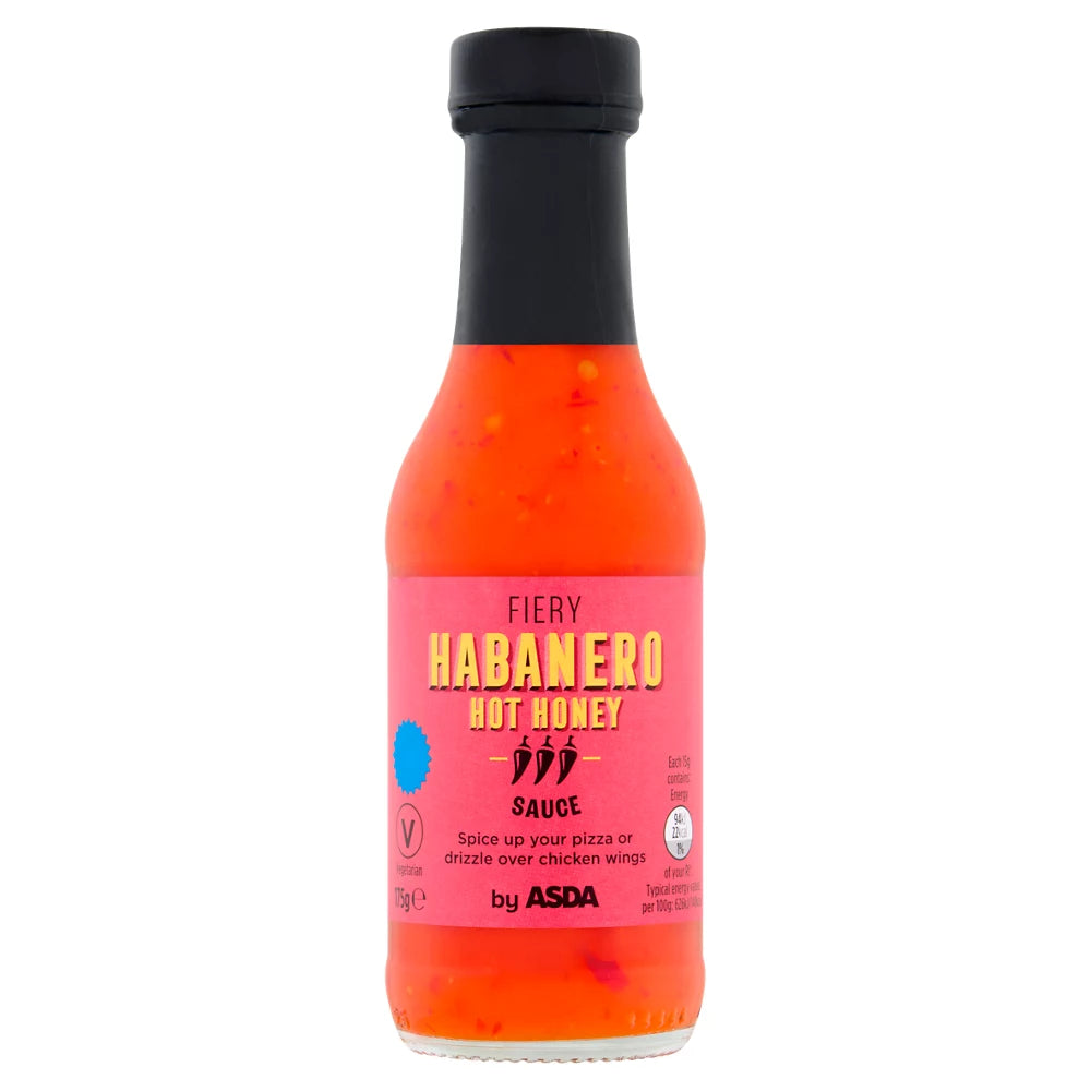 ASDA Fiery Habanero Hot Honey Sauce 175g