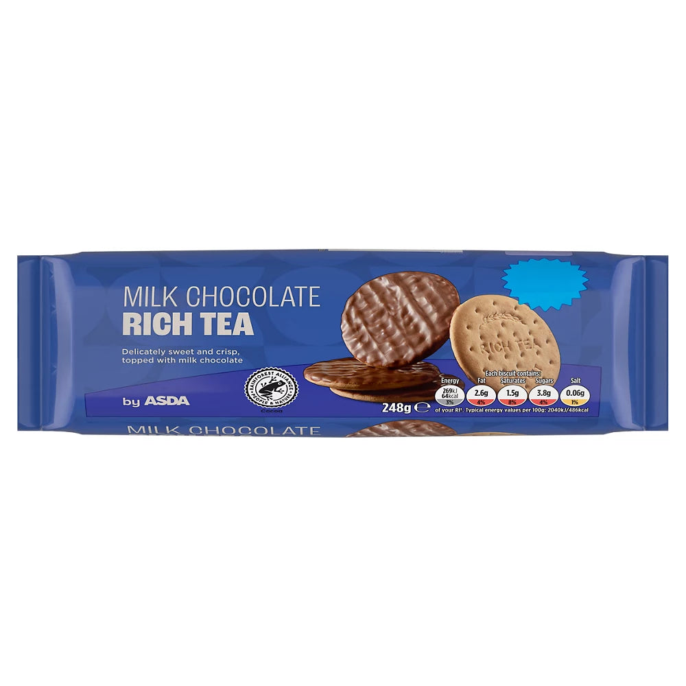 ASDA Milk Chocolate Rich Tea 248g