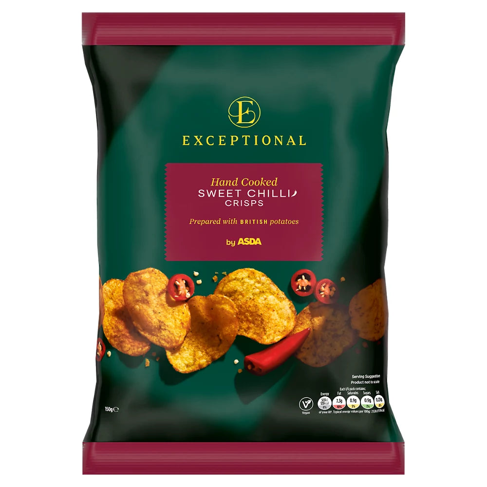 Exceptional by ASDA Sweet Chilli Crisps 150g