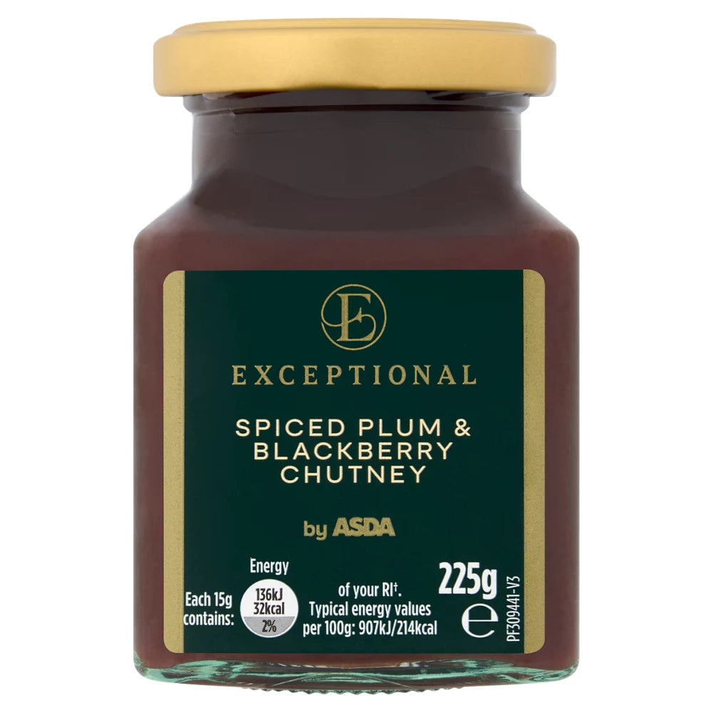 Exceptional by ASDA Spiced Plum & Blackberry Chutney 225g