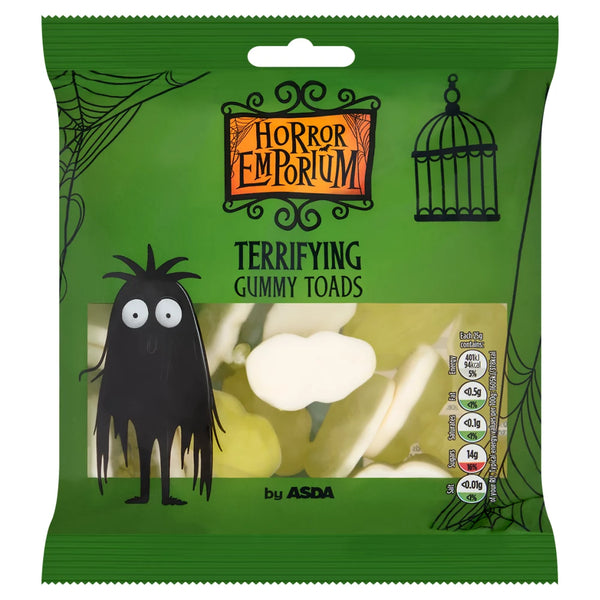 ASDA Horror Emporium Terrifying Gummy Toads 130g