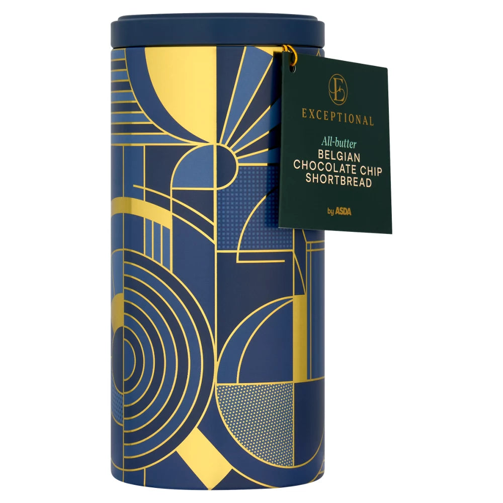 Exceptional by ASDA All-Butter Belgian Chocolate Chip Shortbread 150g