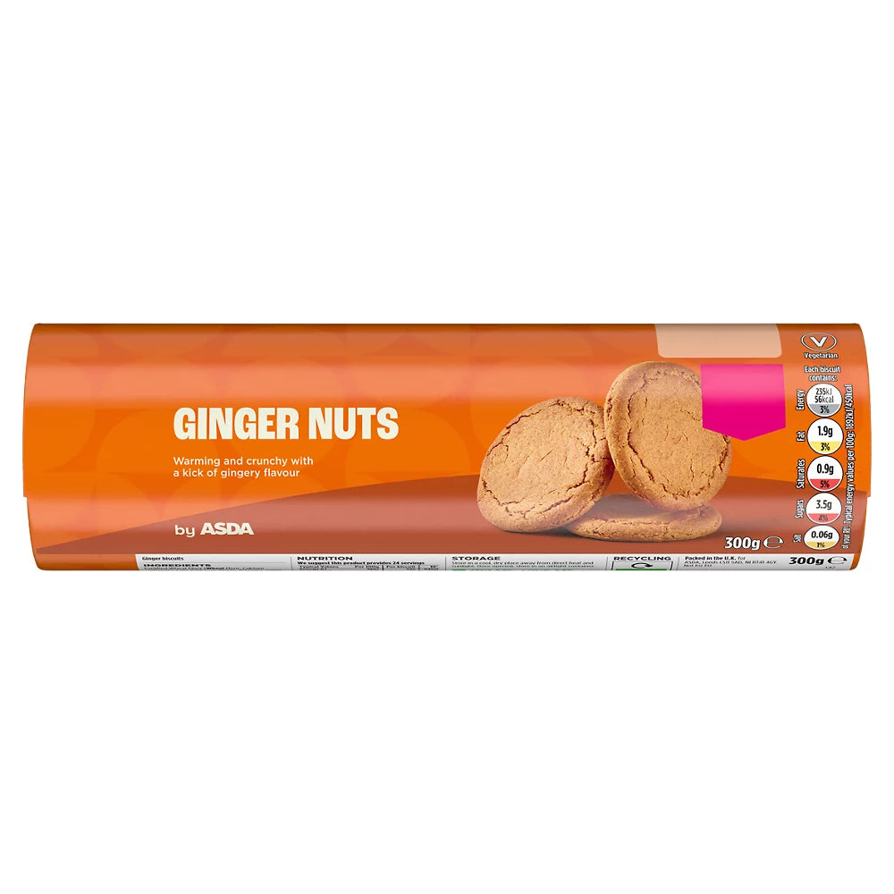 ASDA Ginger Nuts 300g