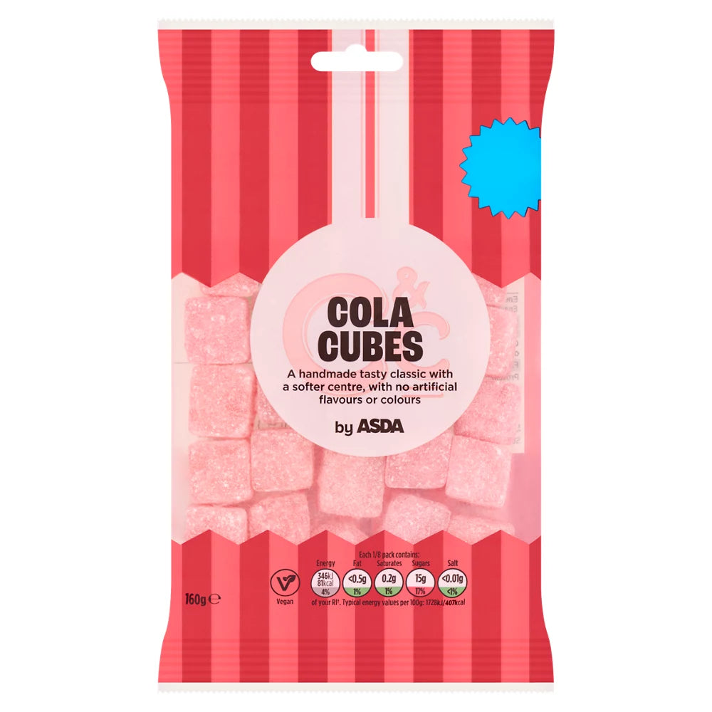 ASDA Cola Cubes 160g