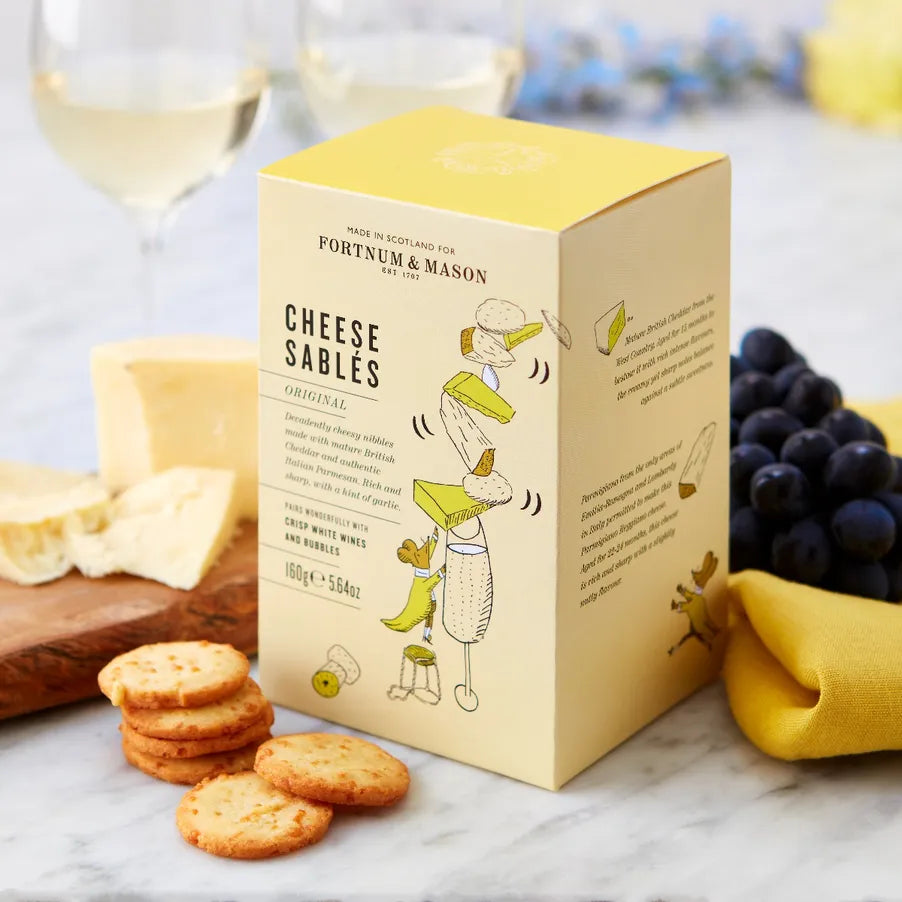 Fortnum's Original Cheese Sables, 160g