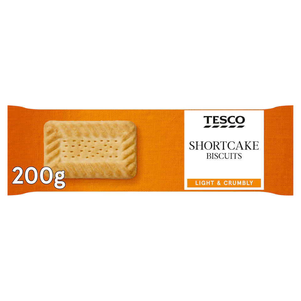 Tesco Shortcake Biscuits, 200g