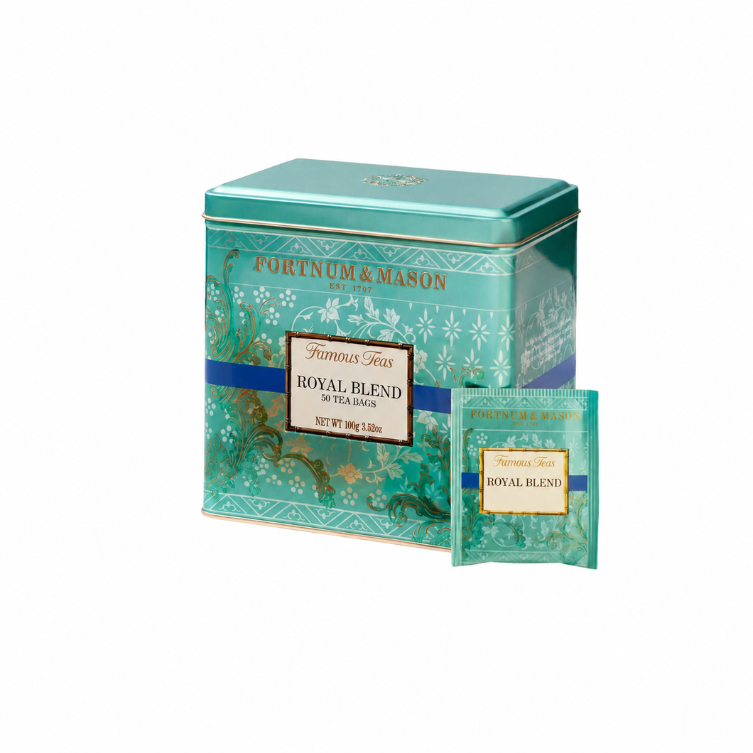Fortnum & Mason Royal Blend 50 Tea Bags Tin