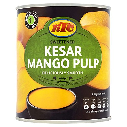 KTC Kesar Mango Pulp 850g (Pack of 6 x 850g)