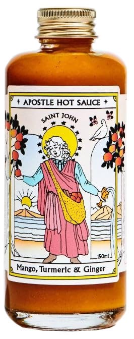 Apostle Hot Sauce Mango, Turmeric and Ginger Flavour, 150ml
