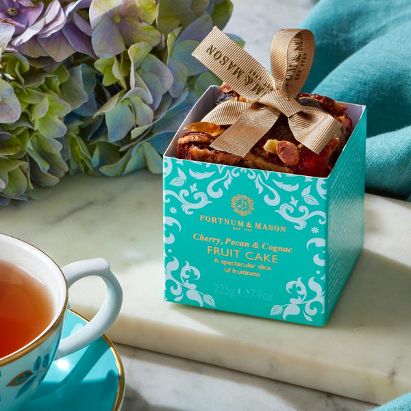 Fortnum & Mason Pecan, Cherry & Cognac Cake, 225g