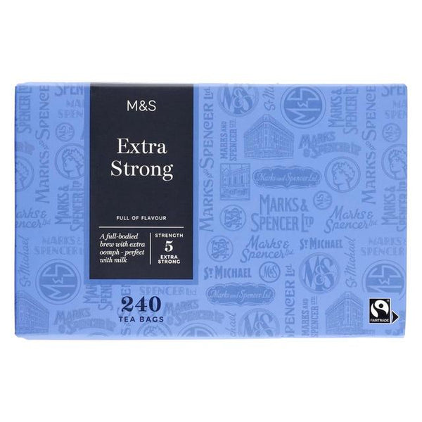 M&S Fairtrade Extra Strong Tea Bags, 240 Bags