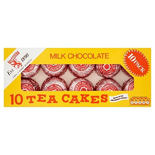 Tunnock's Milk Chocolate Tea Cakes Multipack, 10x24g