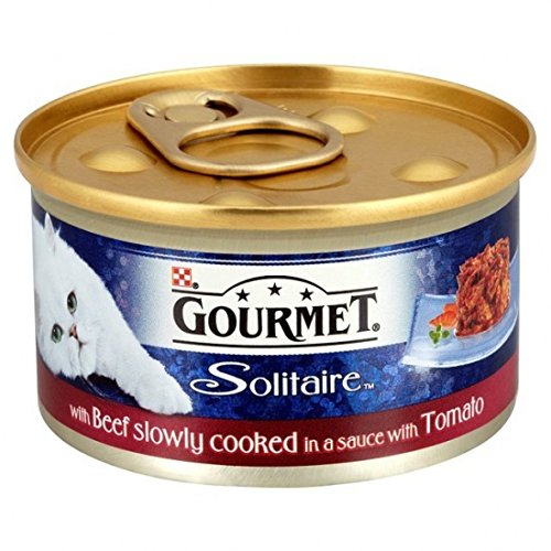 Gourmet Solitaire Slow Cooked Beef In Tomato 85g x 12