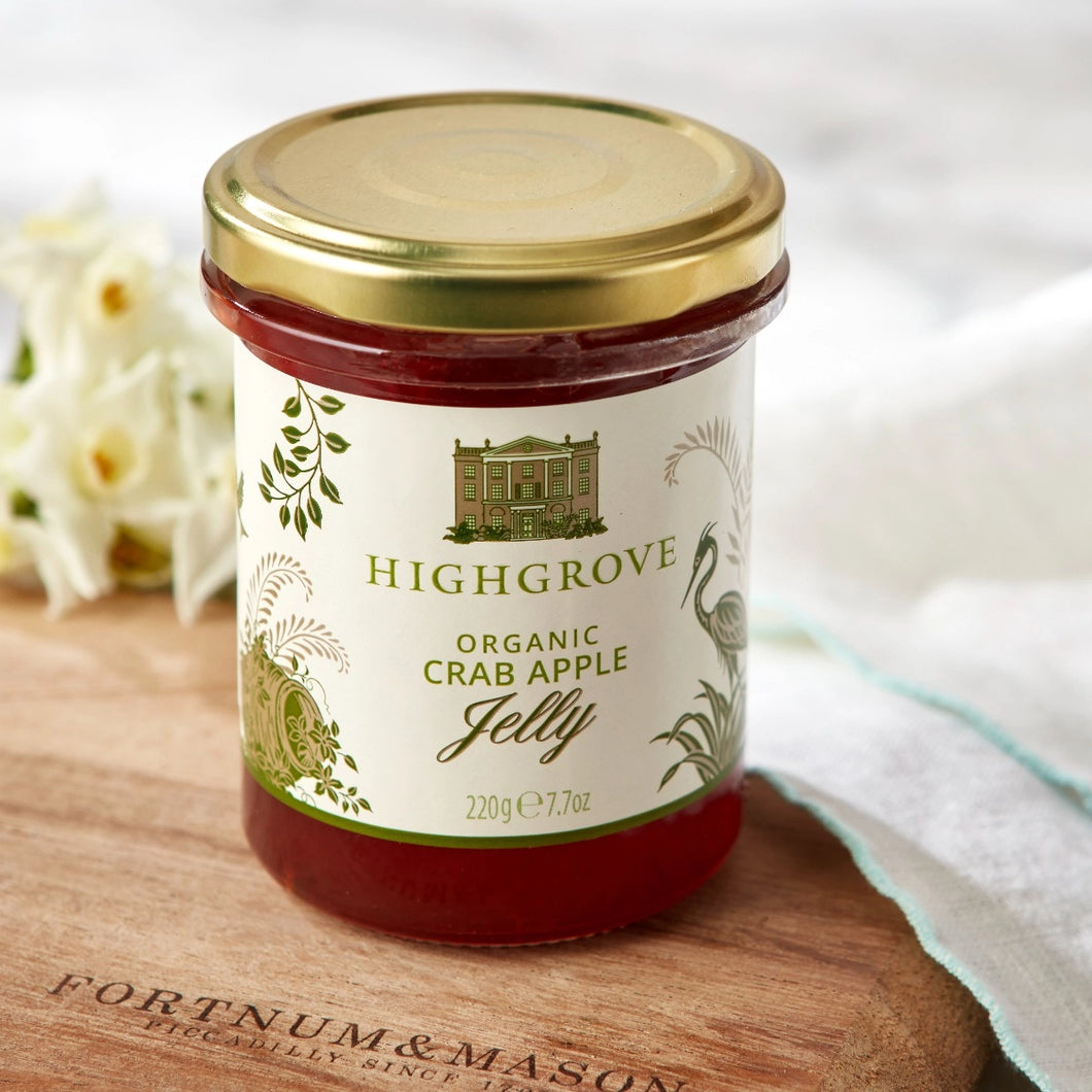 Fortnum & Mason Highgrove Organic Crab Apple Jelly, 220g