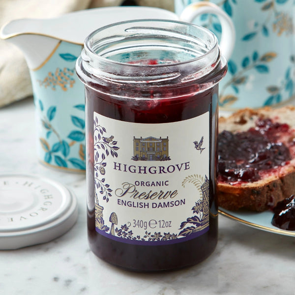Fortnum & Mason Highgrove Organic English Damson Preserve, 340g