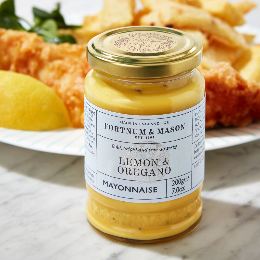 Fortnum & Mason Lemon & Oregano Mayonnaise, 200g
