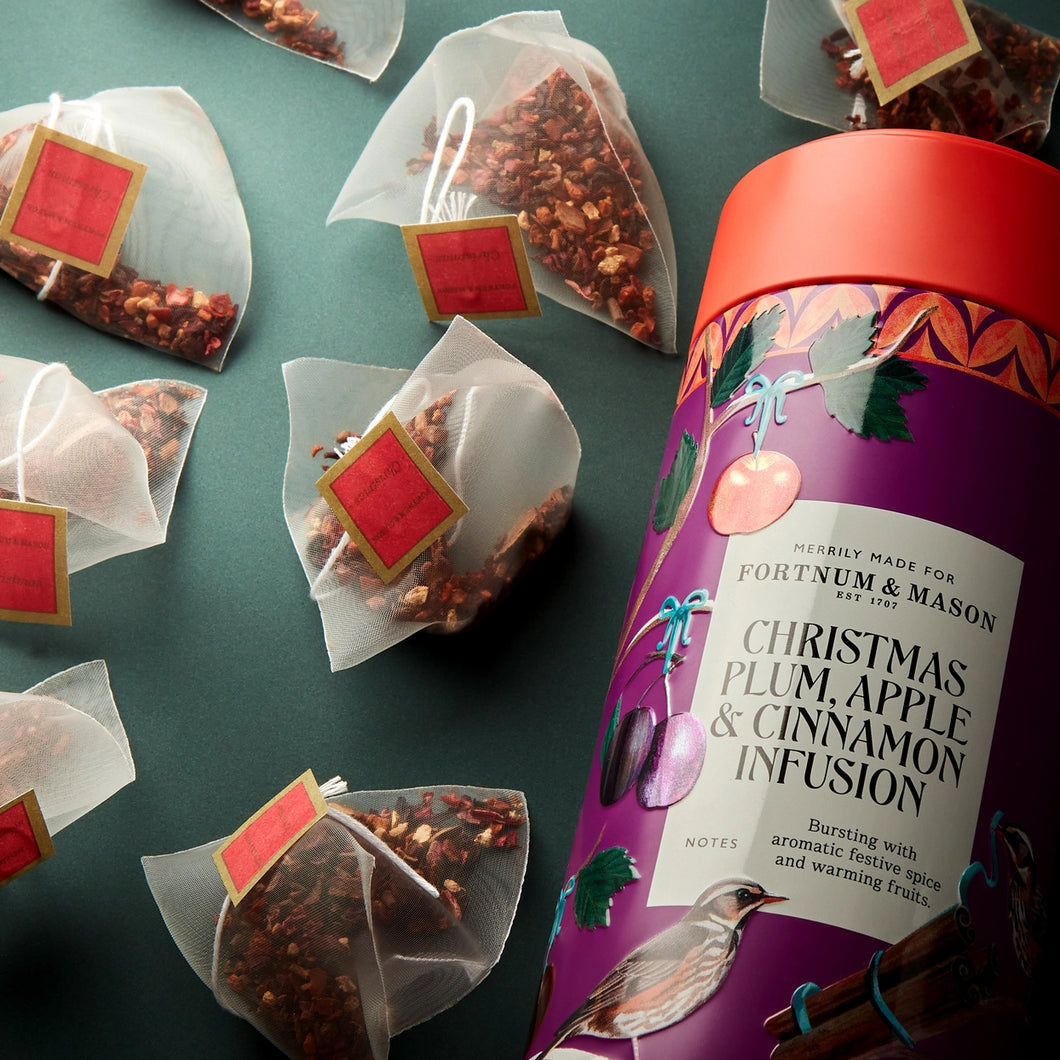 Fortnum & Mason Christmas Plum, Apple & Cinnamon Infusion, 50g