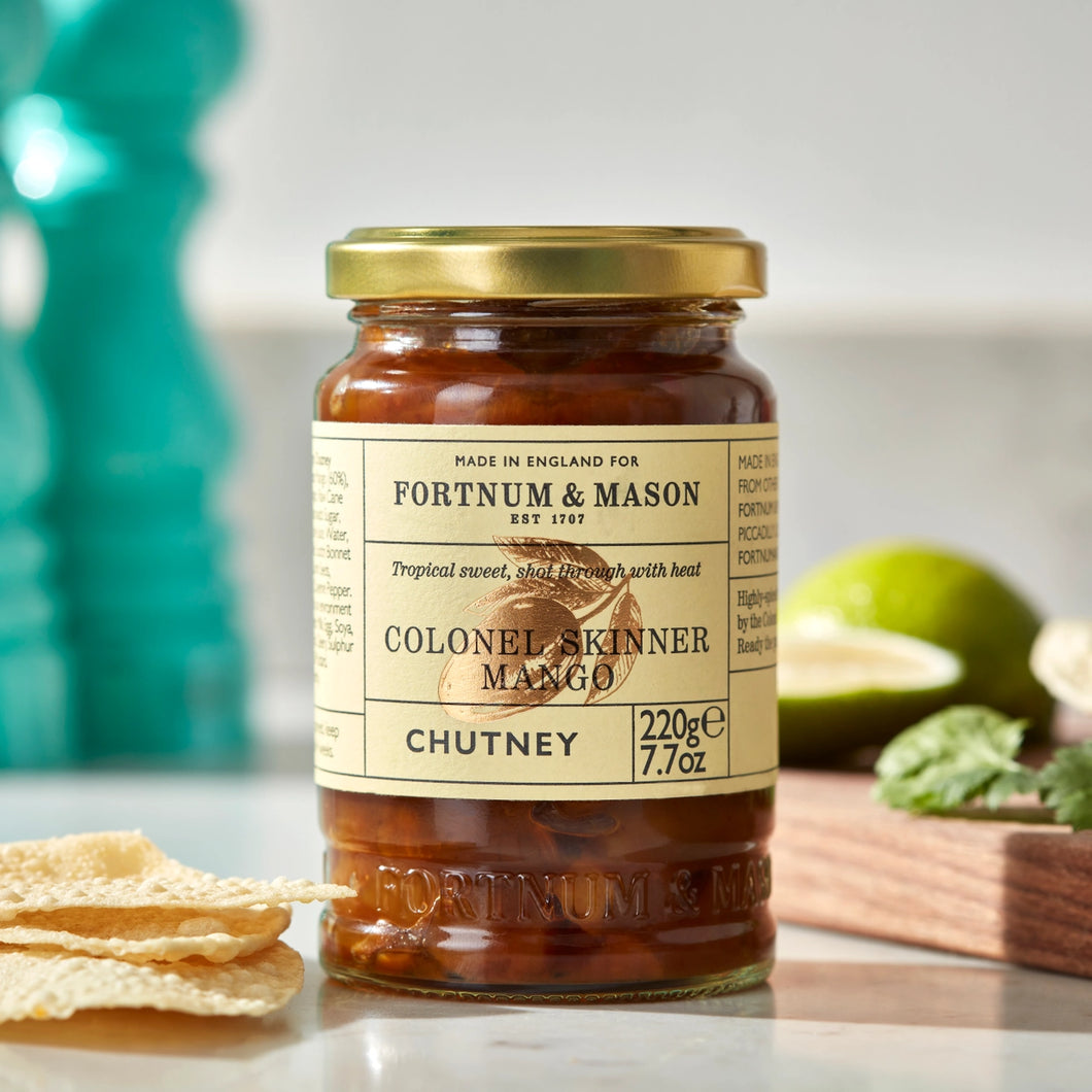 Fortnum & Mason Colonel Skinner Hot Mango Chutney, 250g
