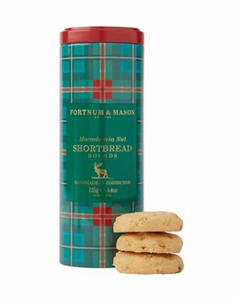 Fortnum & Mason Macadamia Nut Shortbread Rounds 125g