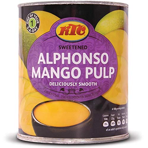KTC Sweetened Alphonso Mango Pulp - 850g