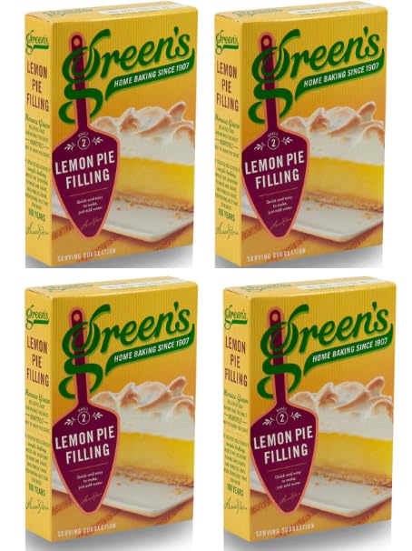 Green's Lemon Pie Filling, Home Baking, 4 Pack