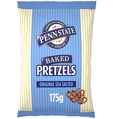 Penn State Pretzels mix box 8 x 175g- 4 x Sour Cream & Chive, 4 x Sea Salted.