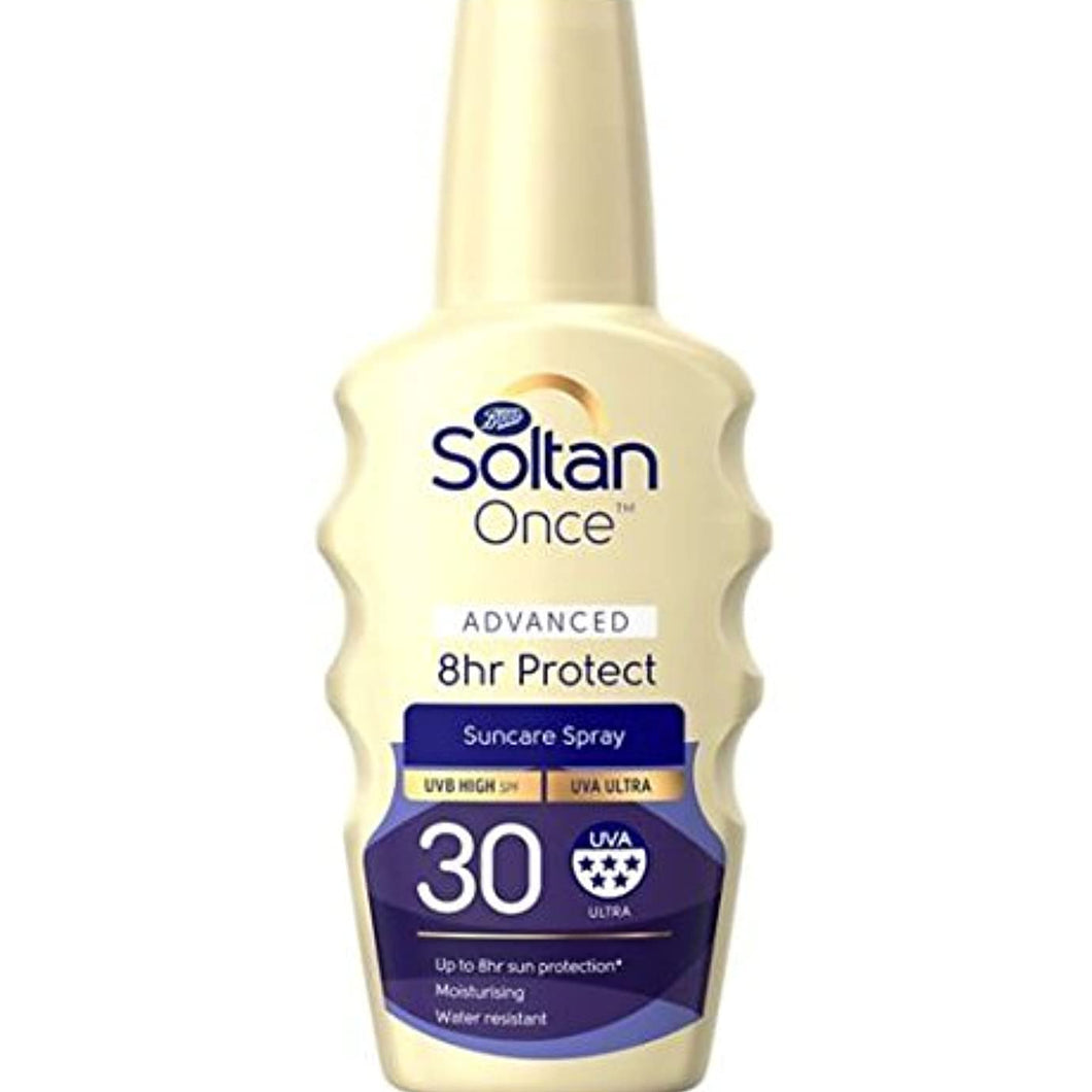 Soltan Once Advanced 8hr Protect spray - SPF30, 200ml