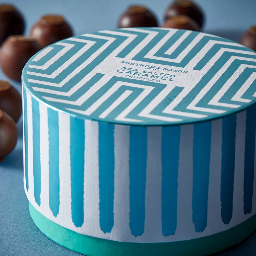 Fortnum & Mason Fortnum's Sea Salted Caramel Truffle Drum, 290g