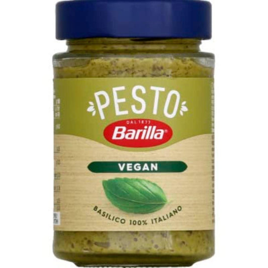 Barilla Pesto Basil Vegan – 195g Pot