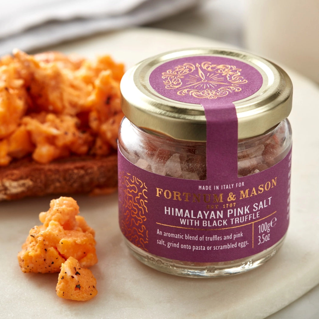 Fortnum & Mason Himalayan Pink Salt with Black Truffle, 100g