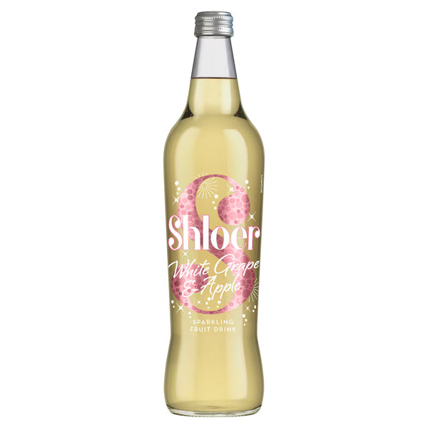 Shloer White Grape & Apple Juice Drink, 750ml