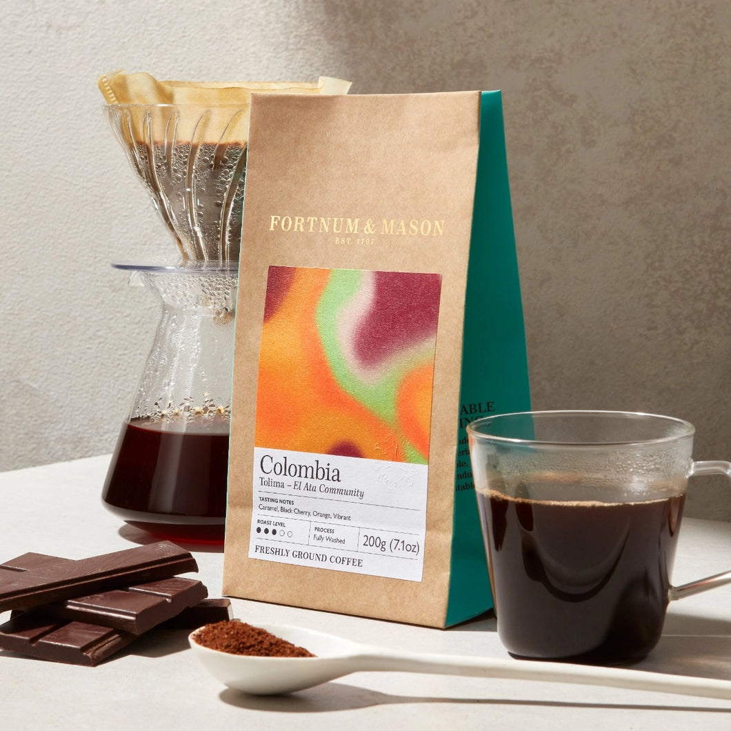 Fortnum & Mason Colombia El Ata Ground Coffee, 200g