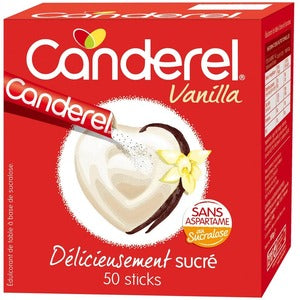 Canderel Stick Edulcorant Vanille - 50 Sticks