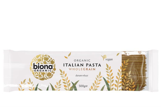 Biona Organic Whole Wheat Spaghetti Pasta 500g