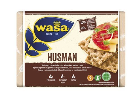 Wasa Husman – Traditional Rye Crispbread 260g