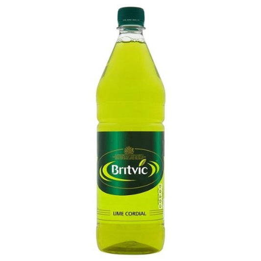 Britvic Lime Cordial (Case of 6 x 1 Litre Bottles)