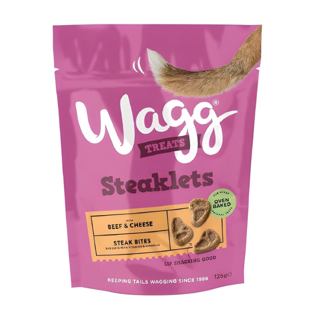Wagg Treats Steaklets 125g