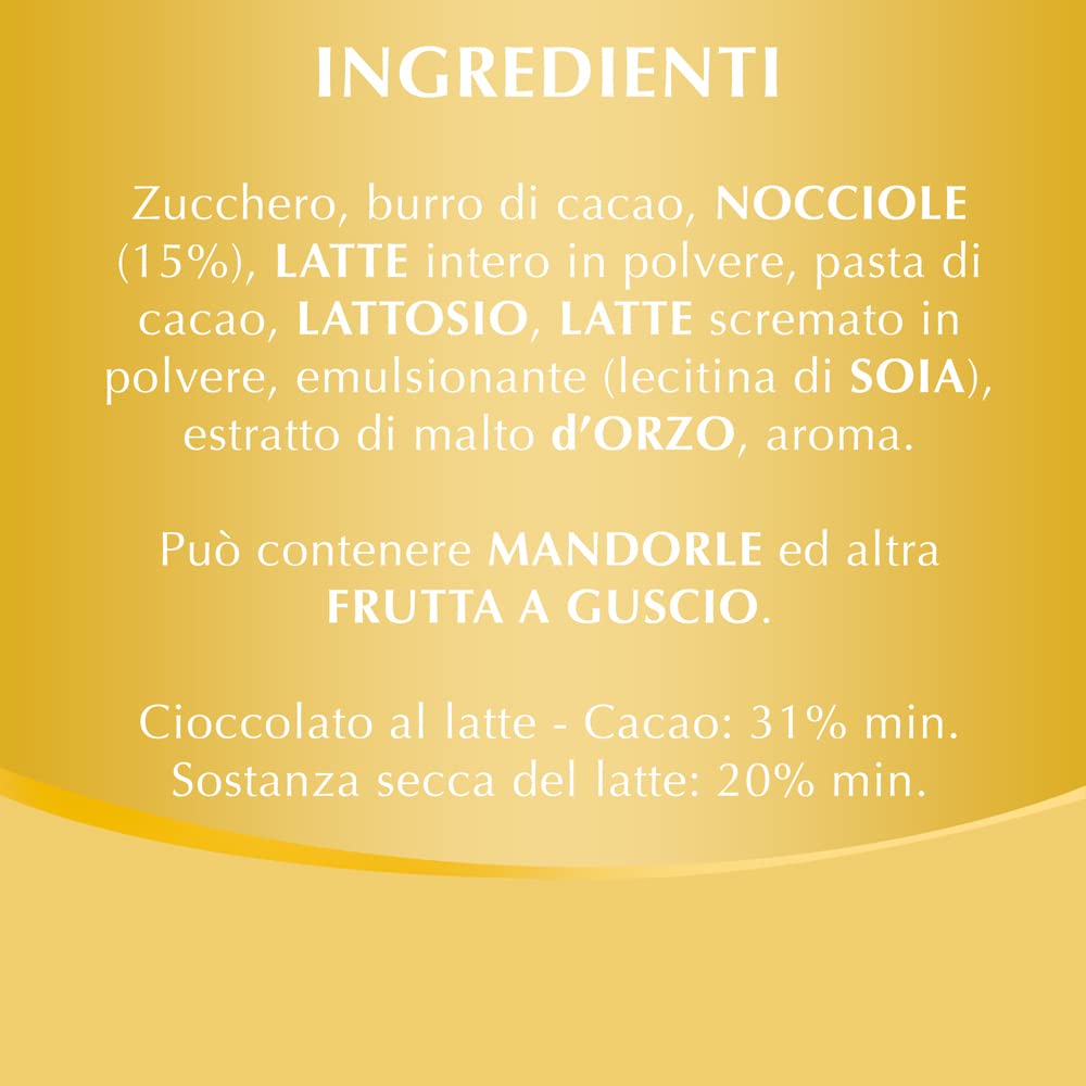 Gold Bar - Hazelnut 300g