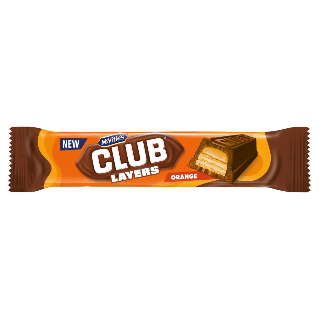 McVitie's Club Layers Orange 39g