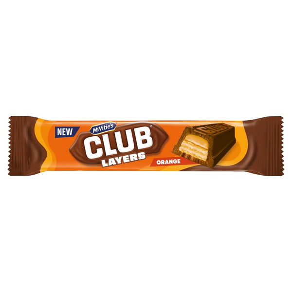 McVitie's Club Layers Orange 39g