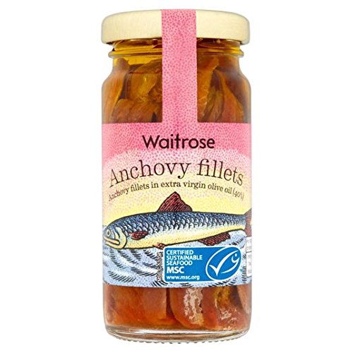 Waitrose Anchovy Fillets In Extra Virgin Olive Oil 100g