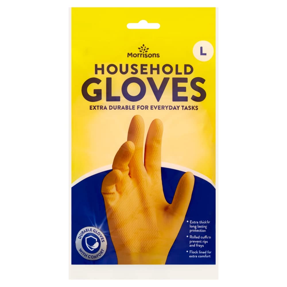 Morrisons Extra Wear Gloves - Large