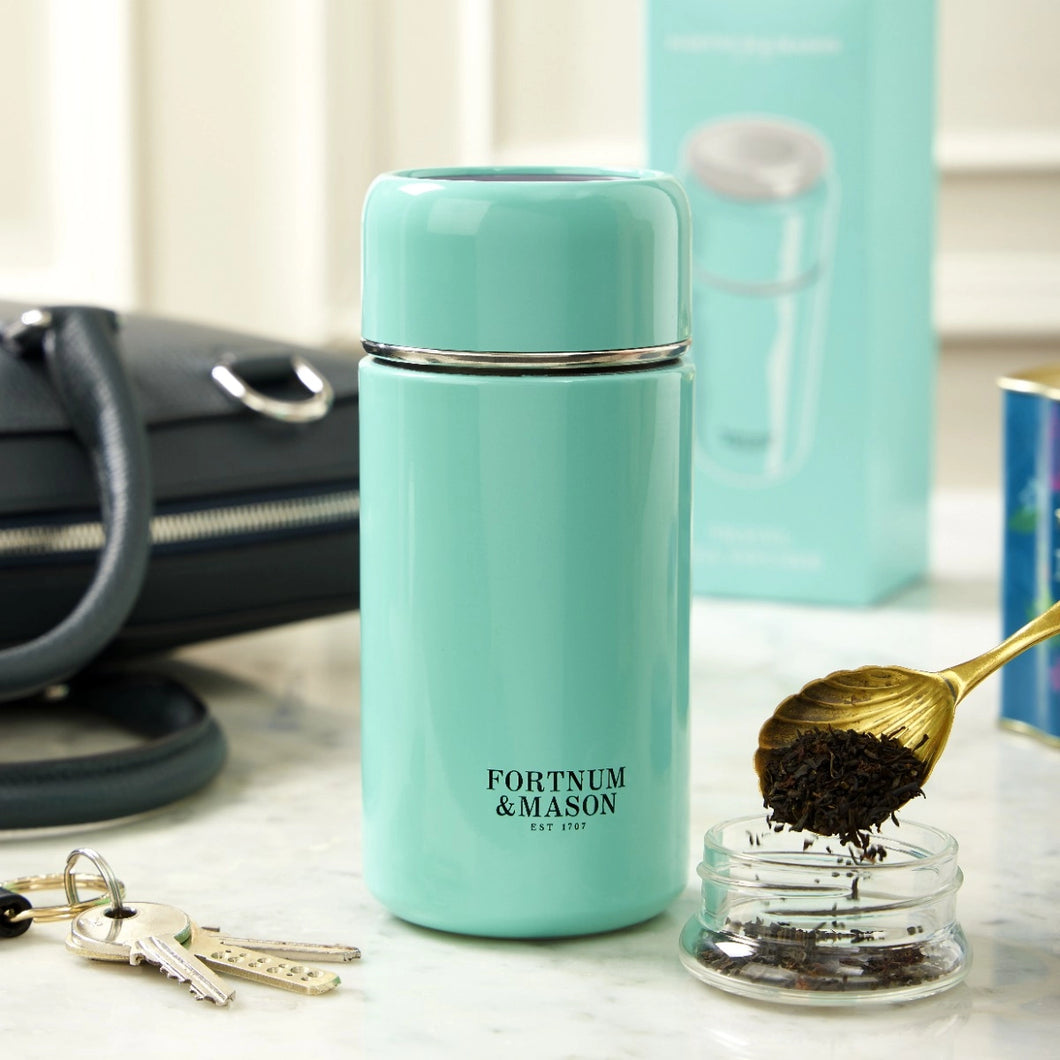 Fortnum & Mason Teasy Travel Tea Infuser, Eau de Nil