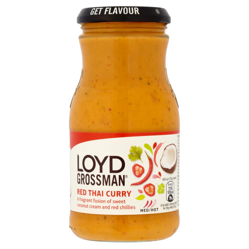 Loyd Grossman Red Thai Curry Sauce (350g)