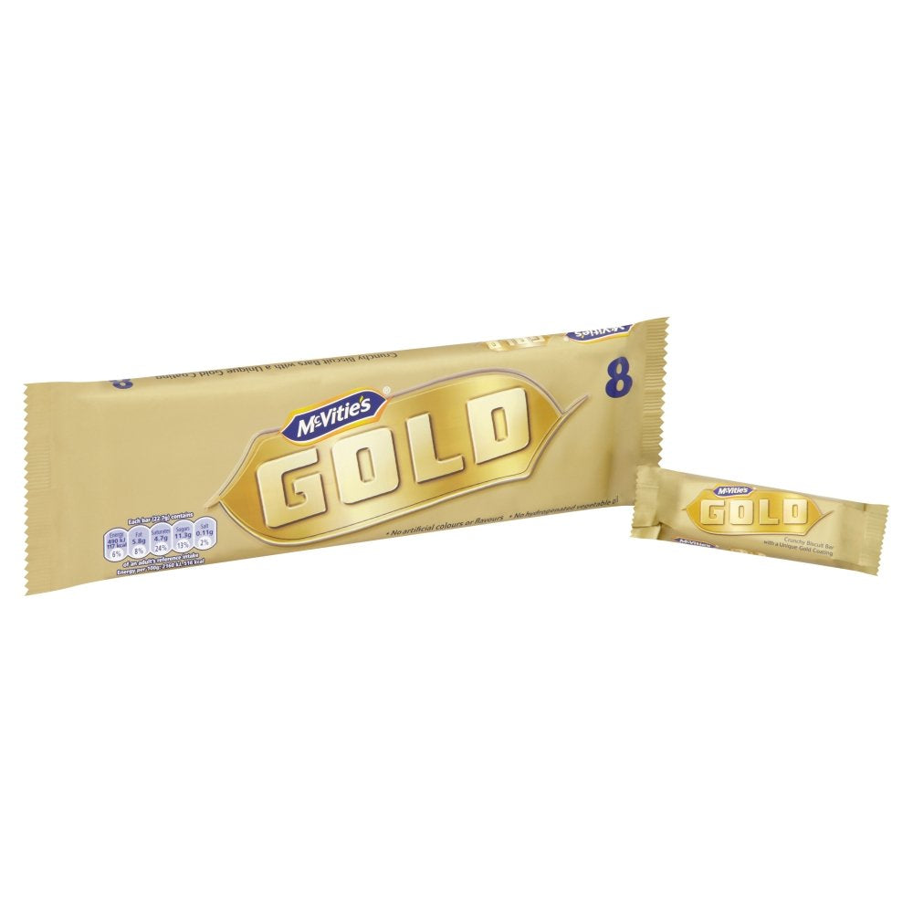 McVitie's Gold 8 Bars 176g