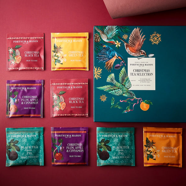 Fortnum & Mason Christmas Tea Selection, 40 Silky Tea Bags, 95g