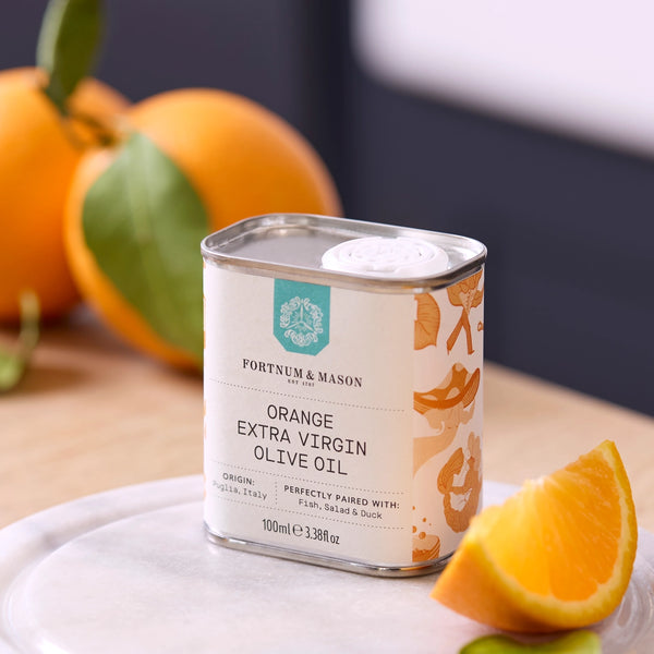 Fortnum & Mason Extra Virgin Olive Oil, Orange Infused, 100ml